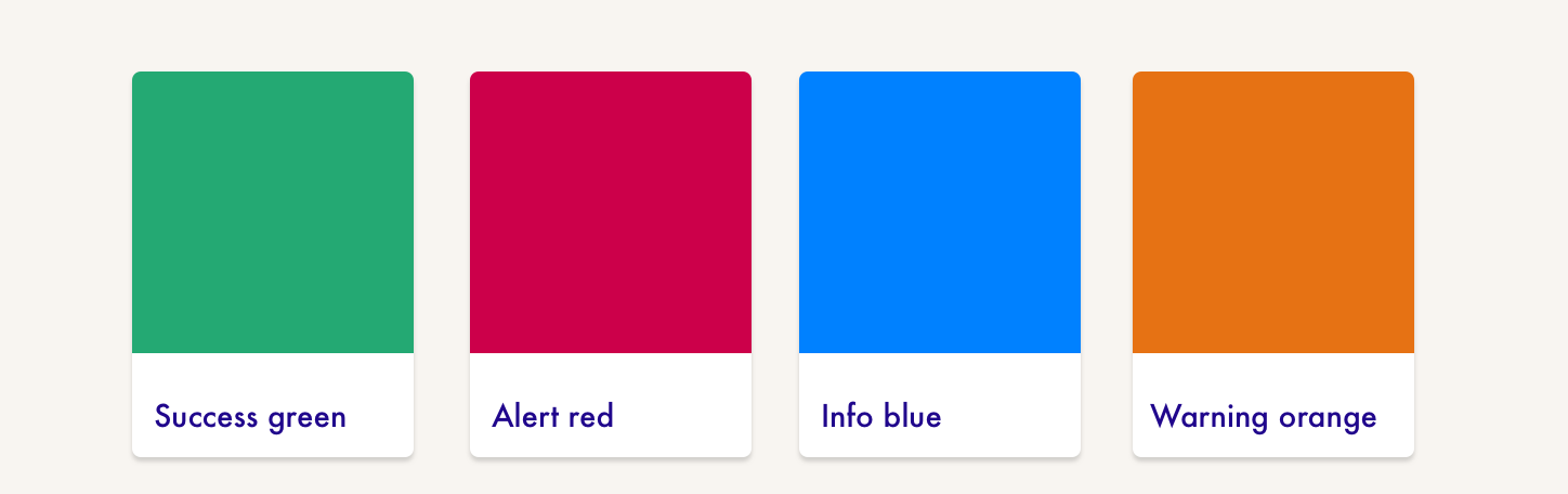 The functional colours