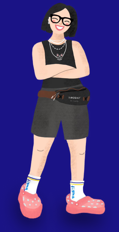 Illustration of Geri Reid